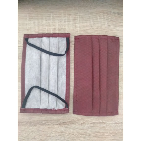 MASKER KAIN DEWASA BAHAN SPUNBUND 2 PLY (2 LAPIS) / DAPAT DI CUCI ULANG
