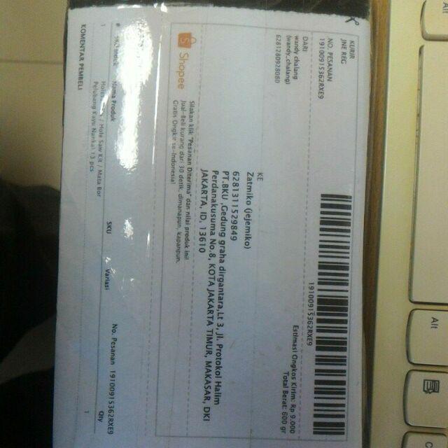 Holesaw Kit / Hole Saw Kit / Mata Bor Pelubang Kayu Nankai 13 Pcs