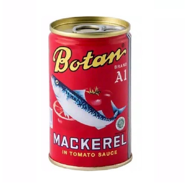 

makarel makerel mackerel kaleng botan saus tomat 425