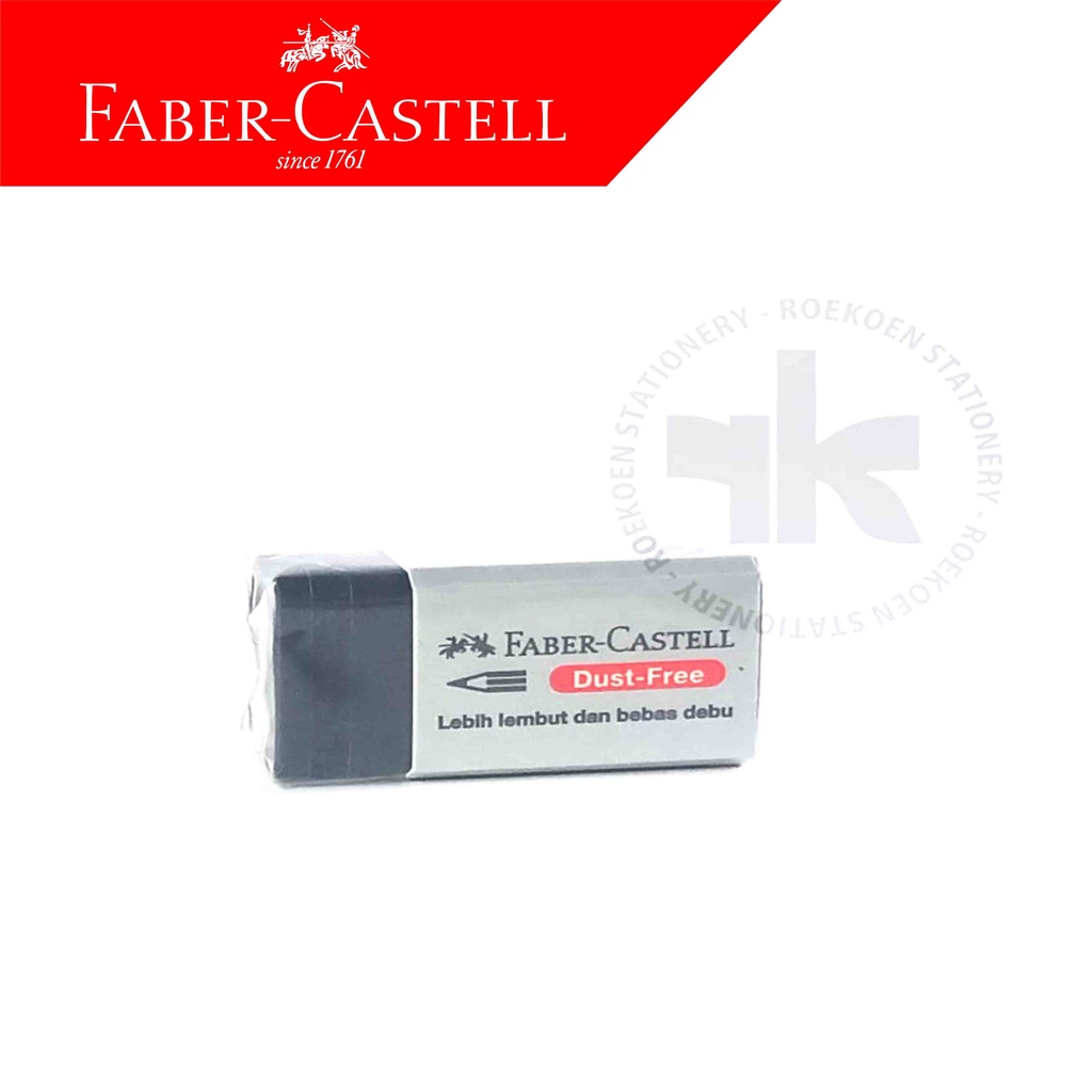 

Faber Castell Penghapus Polos Kecil Hitam 187299 Dust Free