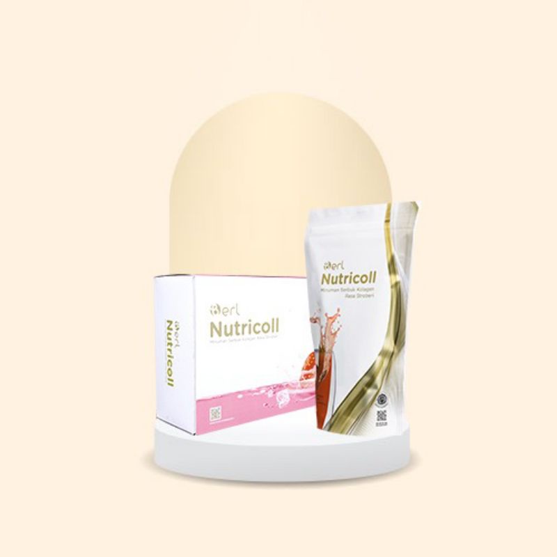 

B Erl Nutricoll Minuman Serbuk Kolagen Rasa Stroberi