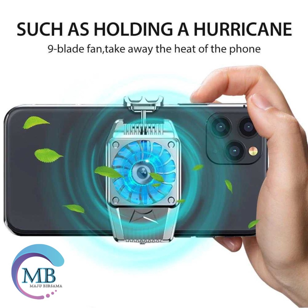 BM102 Holder Mobilephone refrigeration Bracket smartphone cooling fan kipas pendingin handphone MB2171