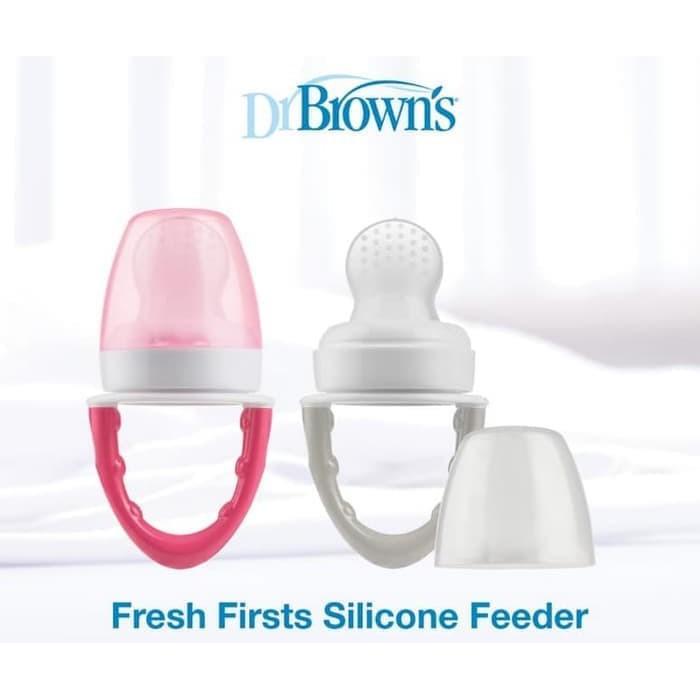 Dr Brown's Firsts Silicone Feeder - Pink 11007