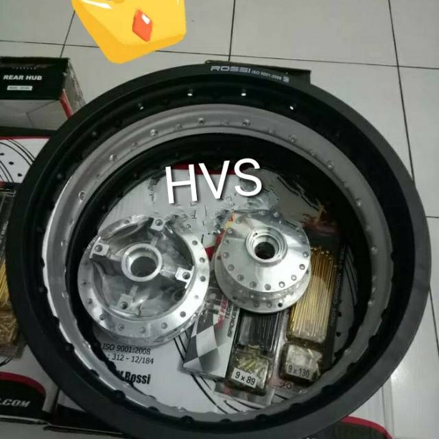 Velg paket vixion new old 160 185 17 bonus stell