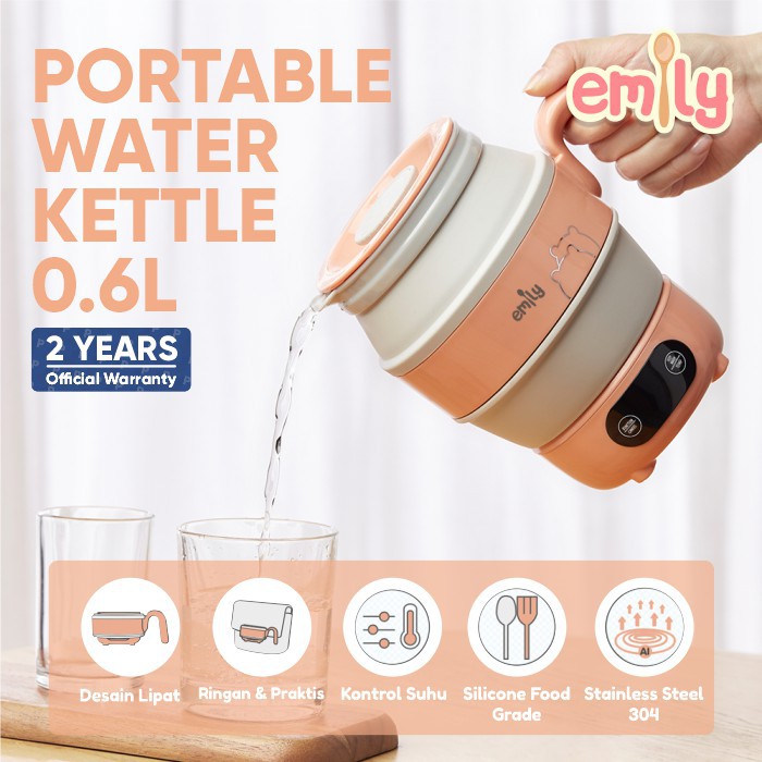 Makassar - Emily Portable Water Kettle 0.6L (EPWK-72001)