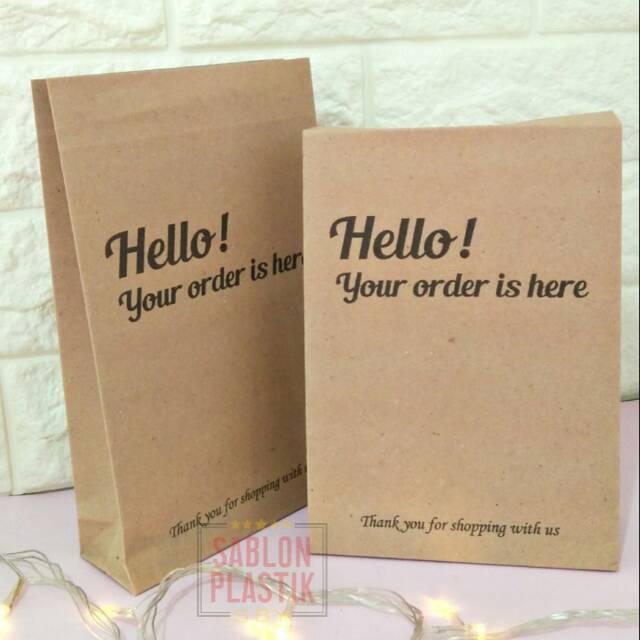 

Paperbag / kantong kertas packing