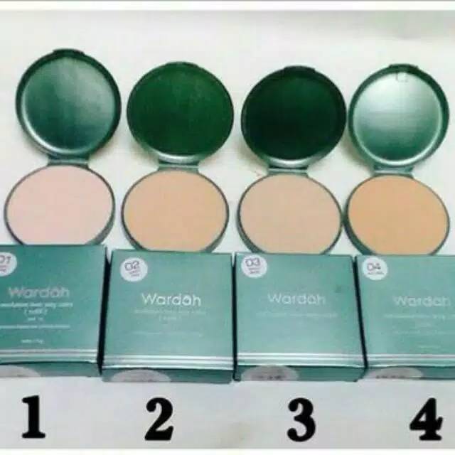 PROMO WARDAH EXCLUSIVE REFILL/BEDAK PADAT ISI ULANG