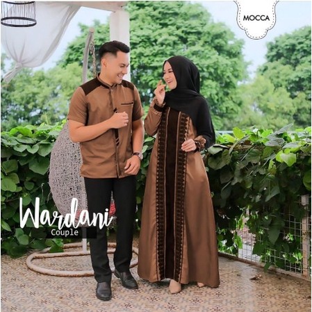 COUPLE WARDANI/ COUPLE JUMBO LD 120 SET COUPLE PRIA WANITA MUSLIM / COUPLE KEKINIAN TERBARU LARIS/NB