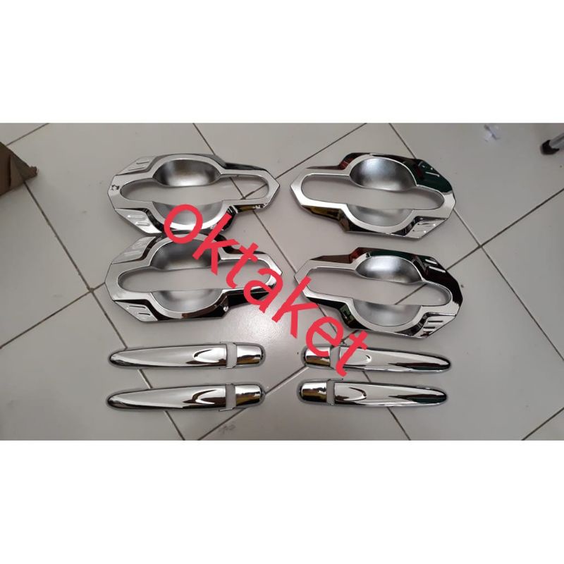 paket outer handle Avanza Xenia 2012 2016 2019 hitam chrome