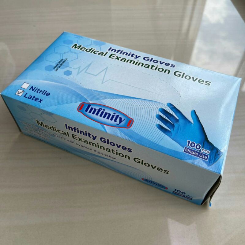 Handscoon / sarung tangan XS dan S / latex examination gloves