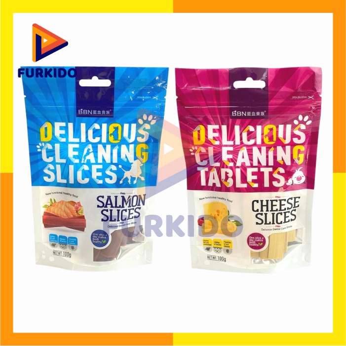 Delicious Cleaning Slices 100 Gr / Snack Anjing