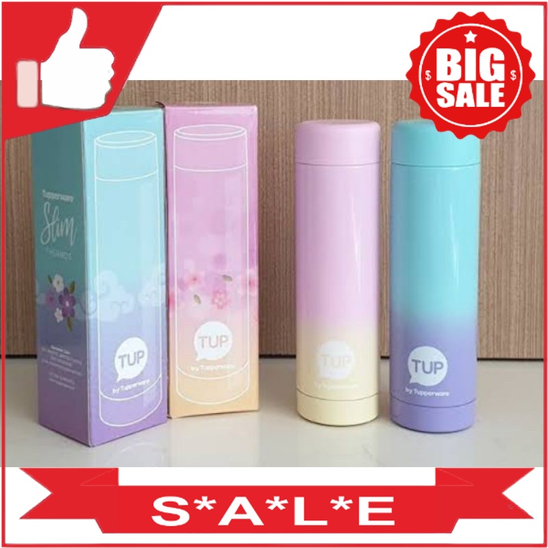 [VARIASI] Tupperware SLIM THERMOS Termos Air Panas Slim 1pc Tupperware Original SLIM THERMOS