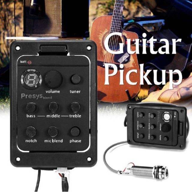 Spul Gitar Akustik - Equalizer Preamp Blend