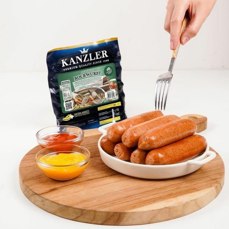 Kanzler Sosis Bockwurst 360gr