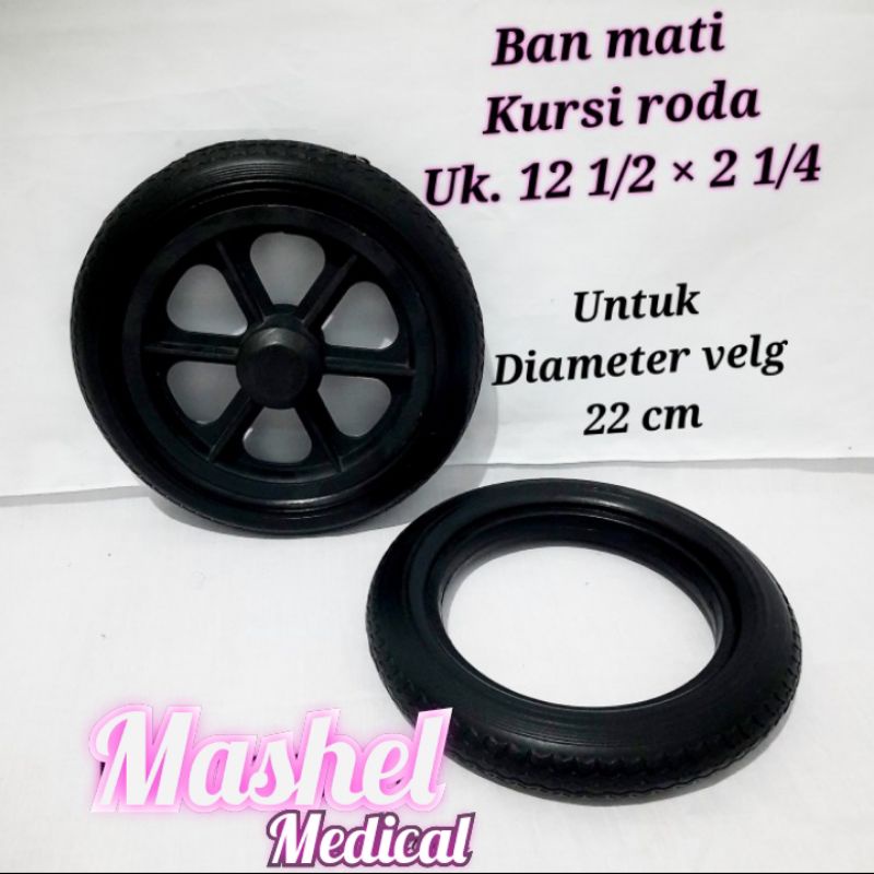 ban mati kursi roda uk 12 1/2 x 2 1/4 sperpat kursi roda