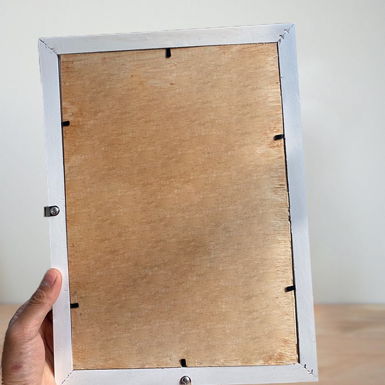 FRAME BINGKAI FOTO UK 10Rs A4 21x30cm MINIMALIS bisa plus cetak