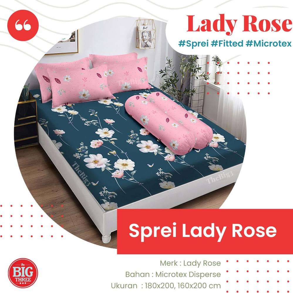 LADY ROSE SPREI 180X200 / 160X200 MOTIF ALDO FELIX ALEX MANDA MARTIN MAUDY INARA SAILOR NADYA OCHA T
