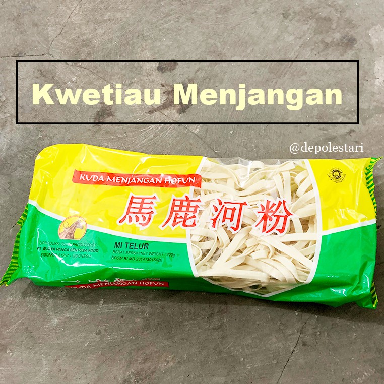 

Kwetiau Menjangan 200gram Kwetiaw