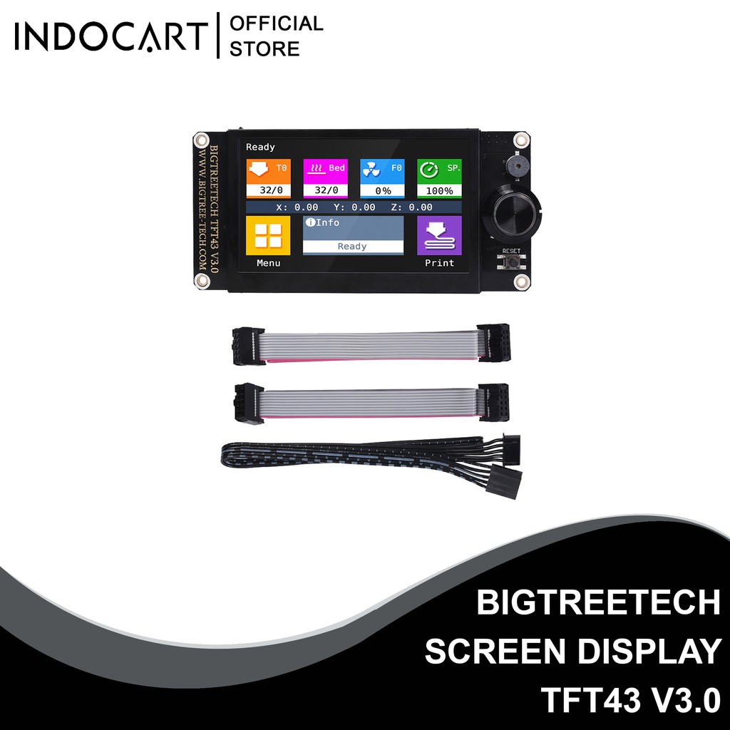 INDOCART Display 3D Printer Bigtreetech TFT43 V3.0