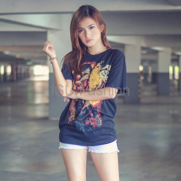 Culture Hero Kaos Distro Keren Budaya Indonesia Rahwana Black