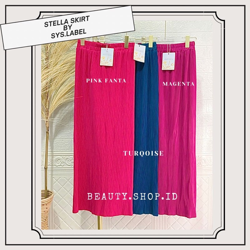 Yurri Skirt - Rok Span - Rok Wanita - Rok Span Plisket Premium C5