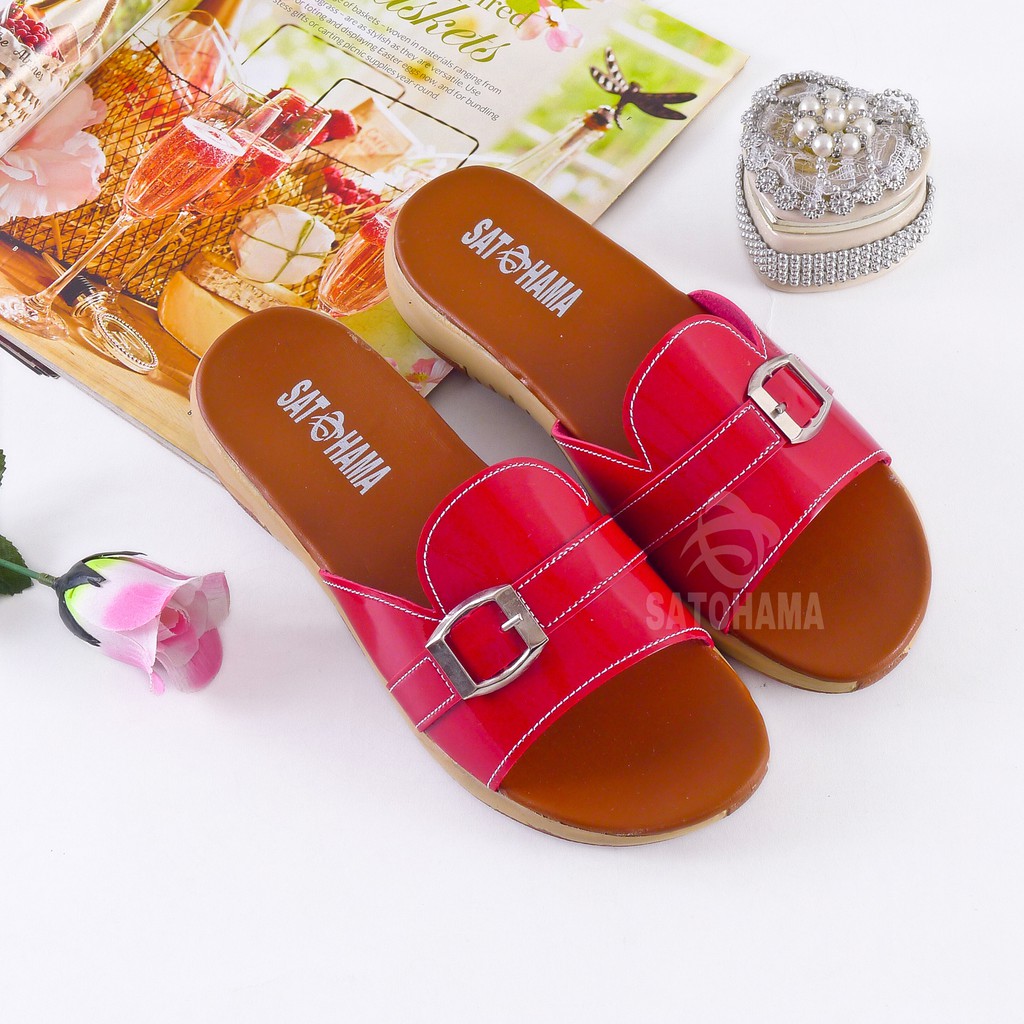 Satohama Sandal Wanita Kokop Wedges