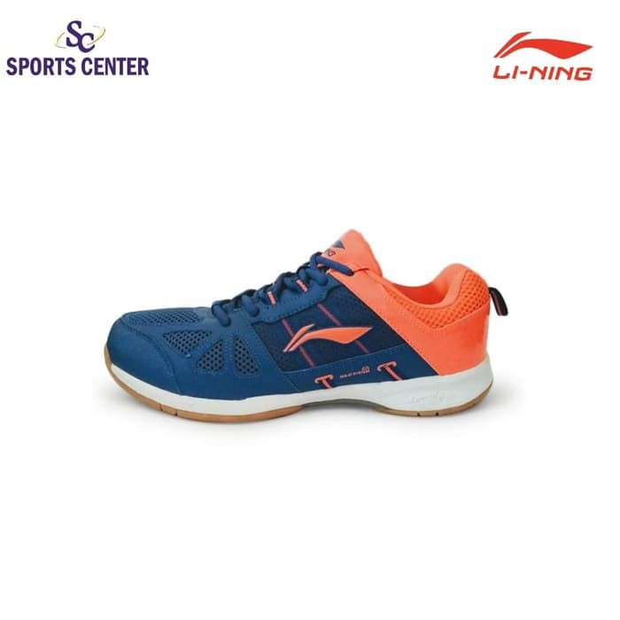 NEW  Sepatu Badminton Lining Icon G3 AYTN067 / AYTN 067 Blue Orange