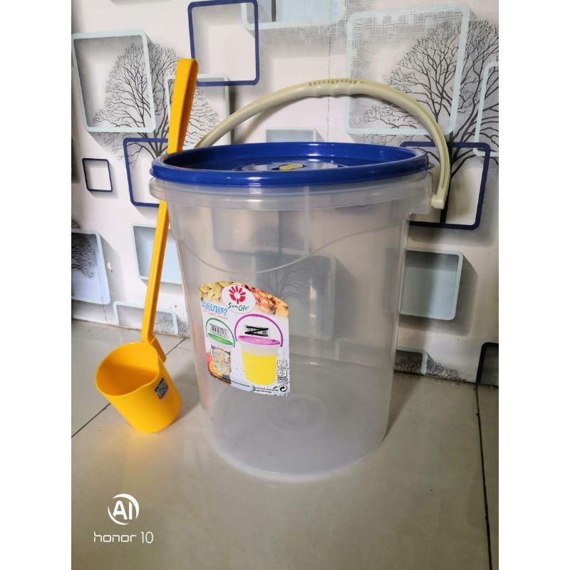 SUNLIFE Tempat Es Buah 16 liter dan 25 liter +Gayung Aquarium Es Kelapa