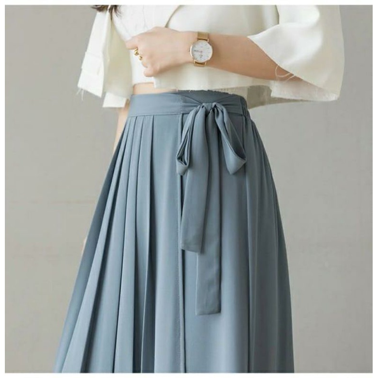 Naddean - Celana-Rok Kulot Wanita Import/ Korean Long Pants