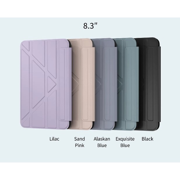 SwitchEasy Origami Case with Folding Cover Stand for iPad Mini 6 8.3&quot;