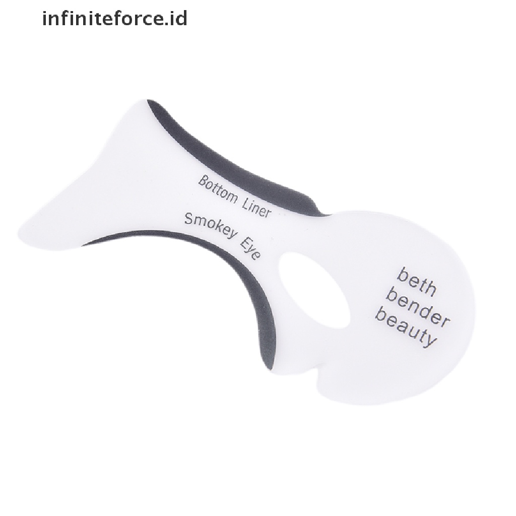 Infiniteforce.id Kartu Cetakan Eyeliner / Eyebrow / Eyeshadow Untuk Makeup / Kosmetik Wanita