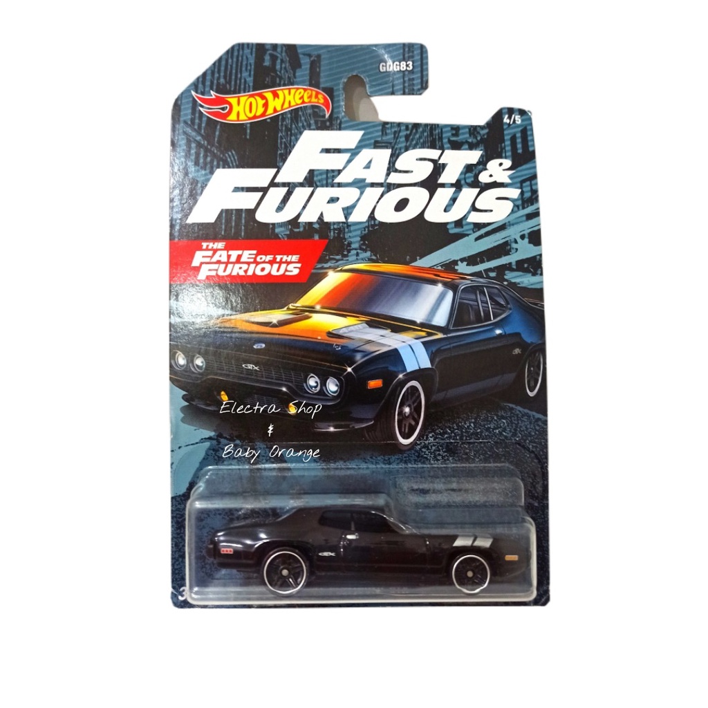 Hot Wheels Premium 71 Plymouth GTX Full Force Fast Furious