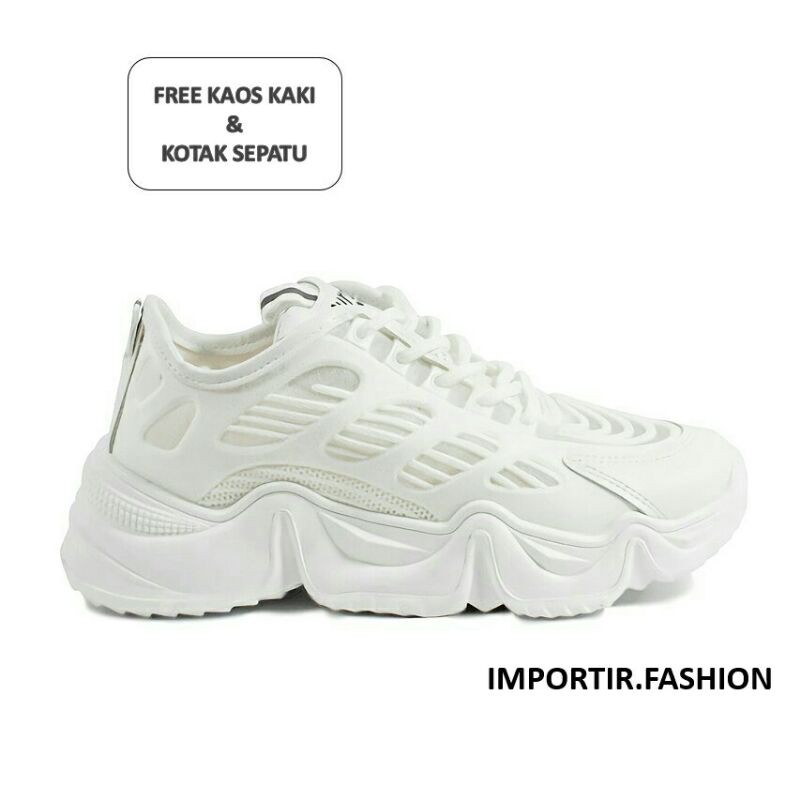 IMPORTIR SEPATU SNEAKERS WANITA HIGH QUALITY IMPOR