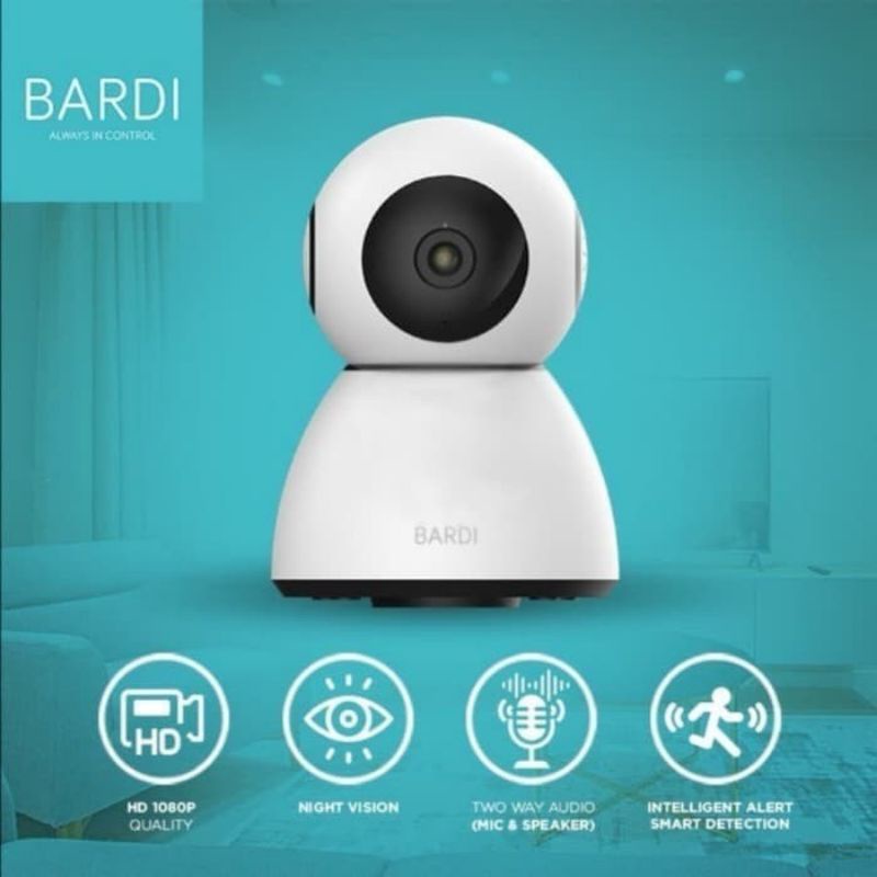 CCTV BARDI Smart Indoor PTZ IP Camera CCTV Wifi (Second)