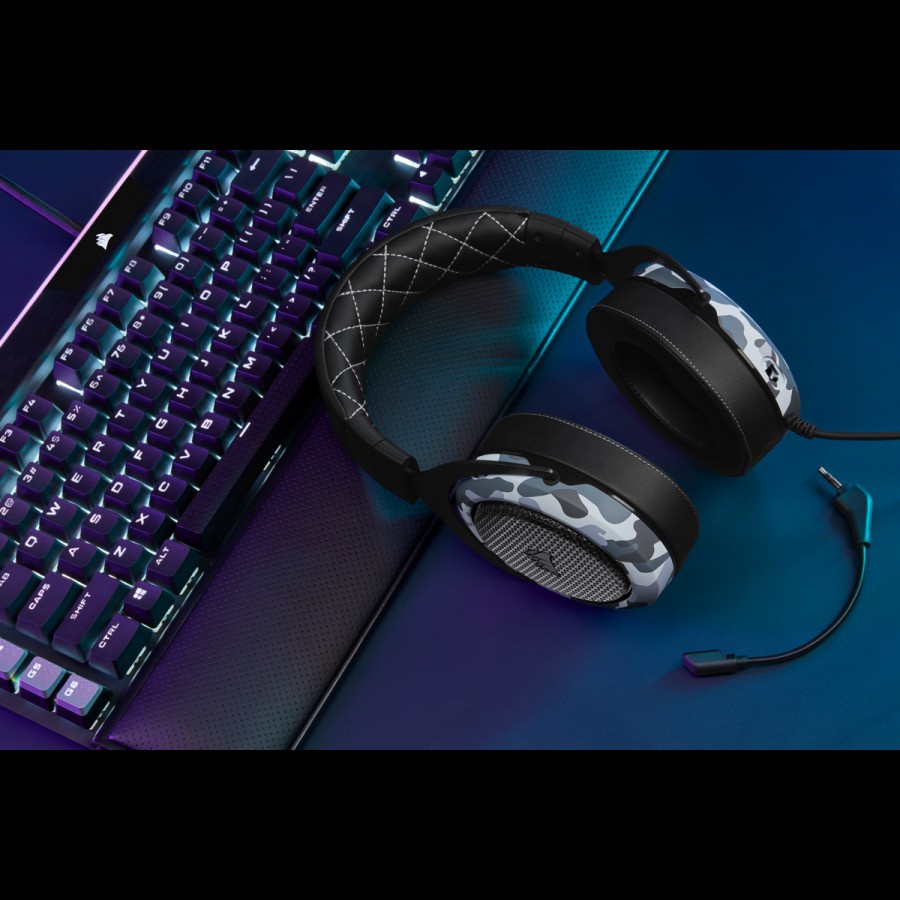 Corsair HS60 HAPTIC Stereo with Haptic Bass - Gaming Headset