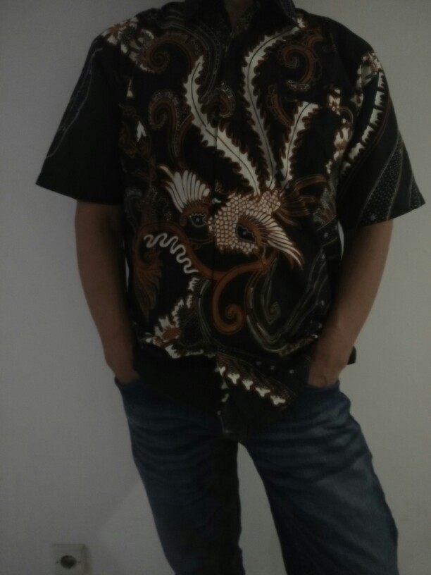 Peksi Asmoro Kemeja Batik Pria Lengan Pendek Full Furing Katun Halus Sragenan