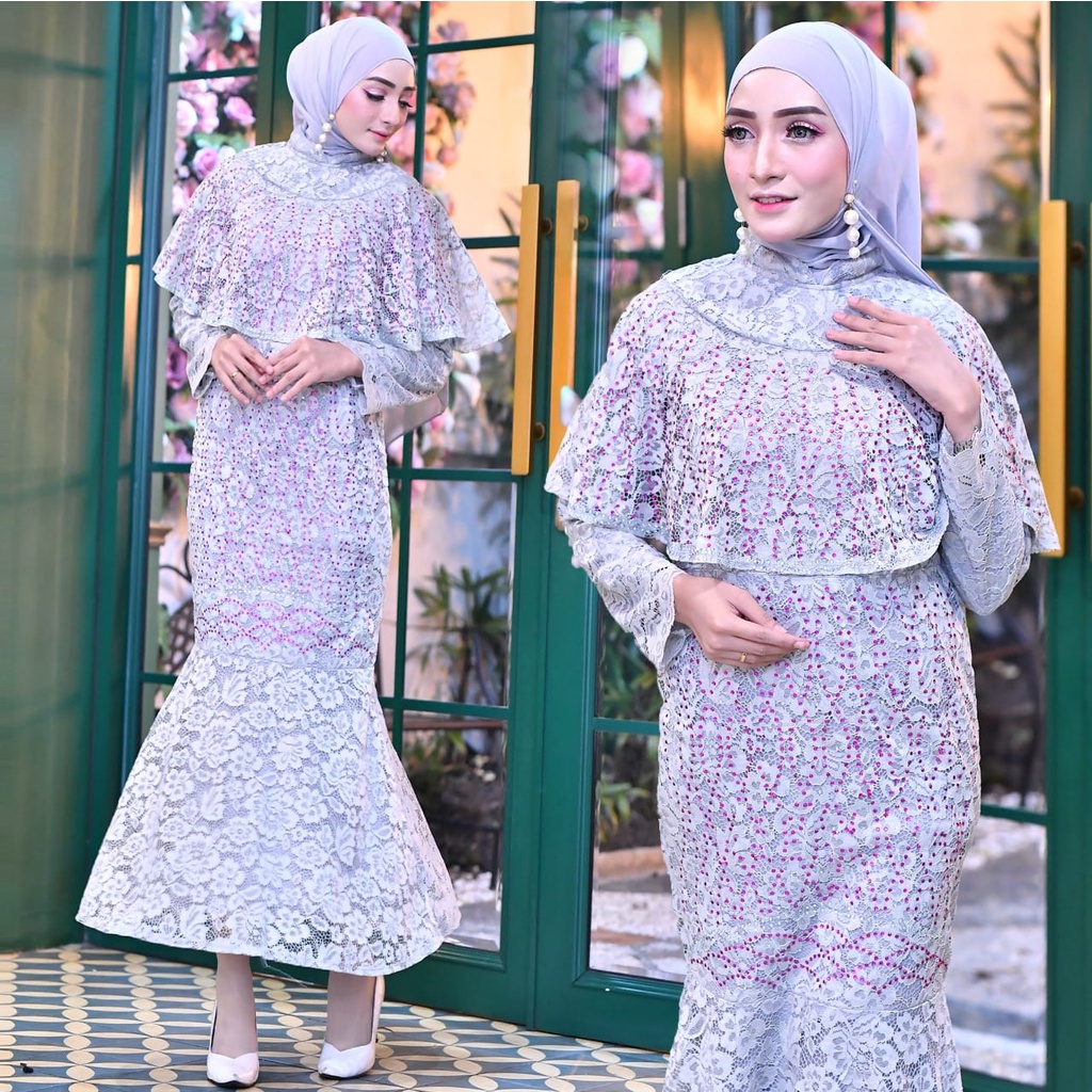 Gamis Salsabila Gamis Duyung Rempel Dress Wanita Pakaian Wanita