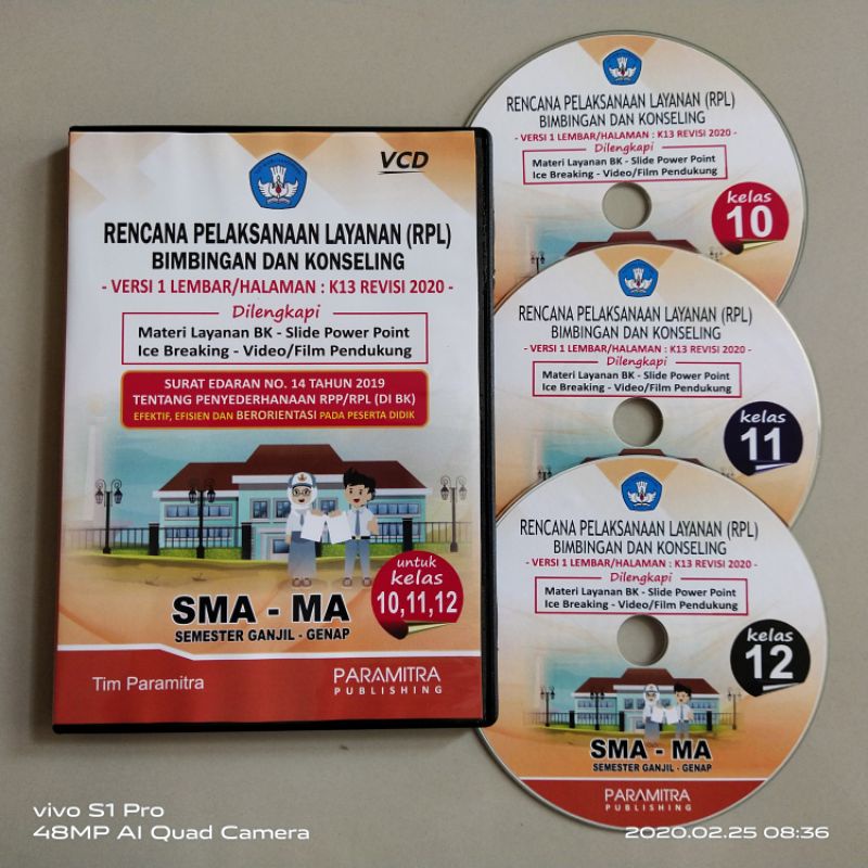 

RPL BK SMA / MA VERSI 1 LEMBAR/HALAMAN K13 REVISI 2020