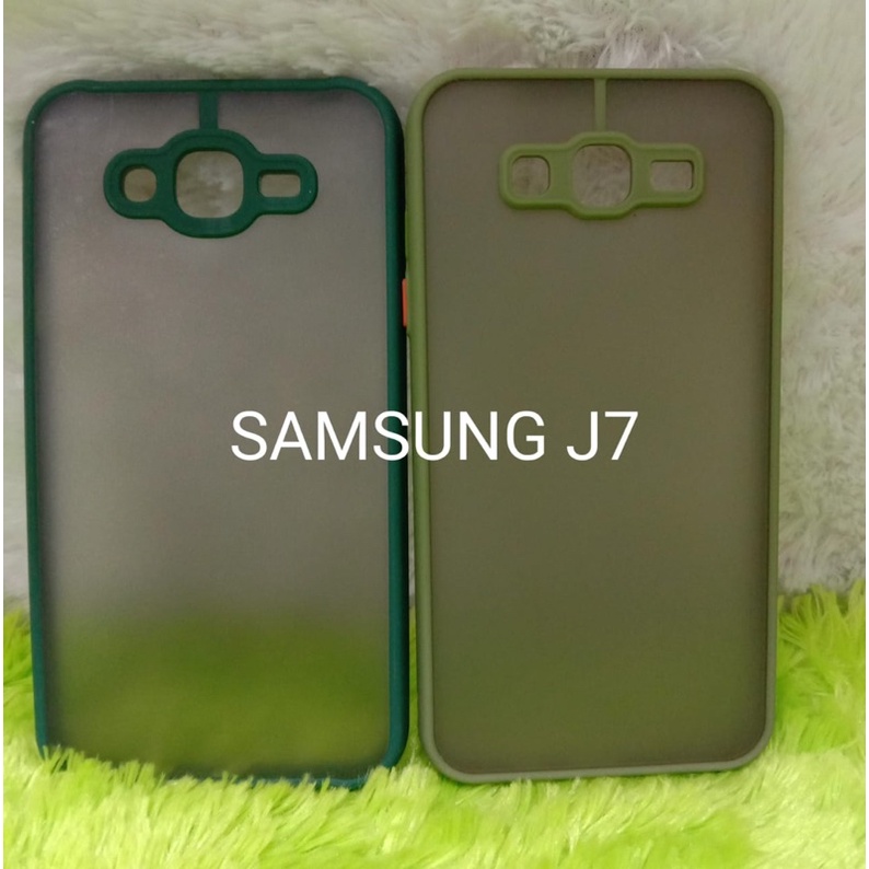 [MA] CASE BUMPER MY CHOICE SAMSUNG J7 / J700 / J7 CORE HYBRID MATTE MY CHOICE PELINDUNG CAMERA