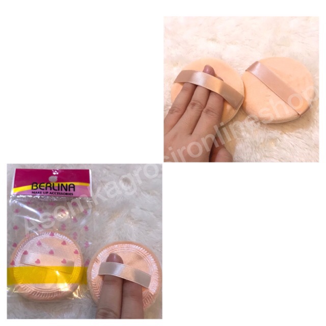 Bahan Halus Lembut! Spon makeup bedak tabur kering basah besar jumbo dan regular/ spon pita bedak / spon