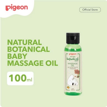 PERA648 PIGEON BOTANICAL BABY MASSAGE OIL MINYAK PIJAT BAYI 100 ML