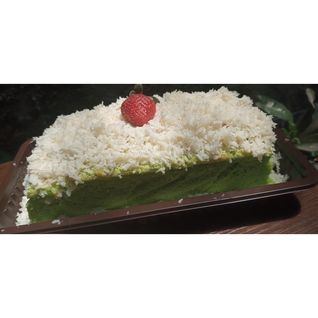 

Pandan cheese cake