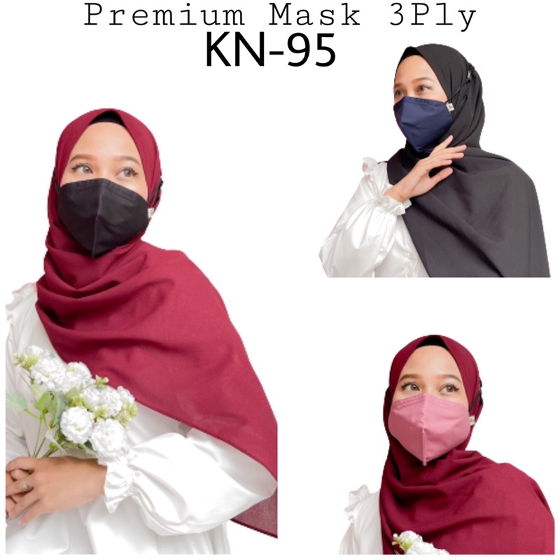 Masker Kain Premium KN-95 UNISEX Faraz Earloop