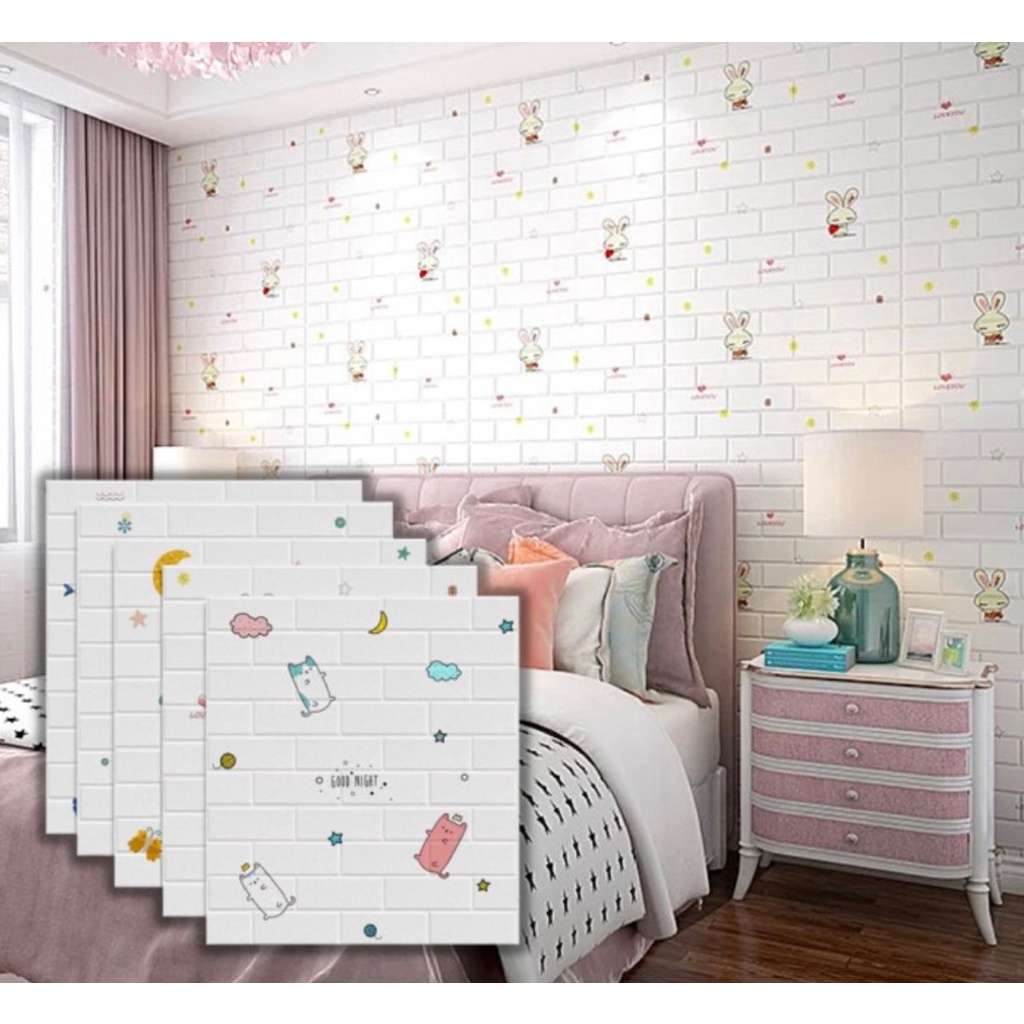 WALLPAPER 3D MOTIF ANAK