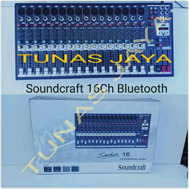 MIXER soundcraft signature 16