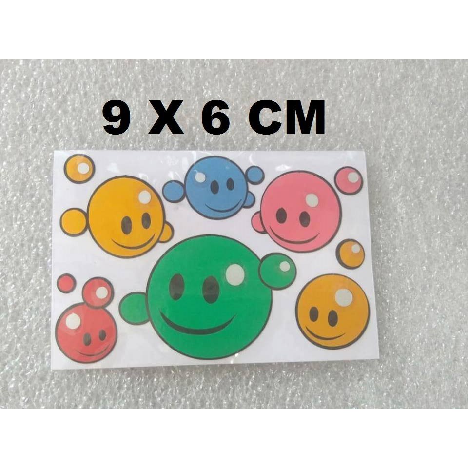 

STIKER UNIK SIMLE ISI 6 CERIA