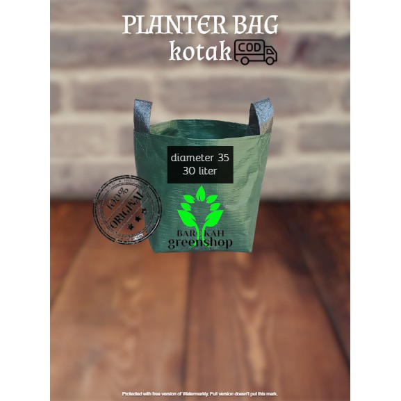 PLANTER BAG 30 LITER-PLANTERBAG 30 LITER - POT - media tanam