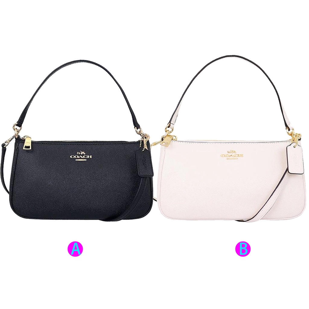 （grab）25591 coach Top Handle Pouch Women Handbag Crossbody Sling Mahjong Bag