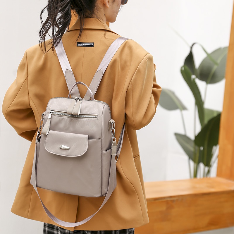 Multifunction Tas Besar bag Perempuan Ransel Wanita tas  14 inch Laptop tas  backpack  Sling shoulder  Selempang  Bahu Wanita women Big bag Ransel good quality import 9934