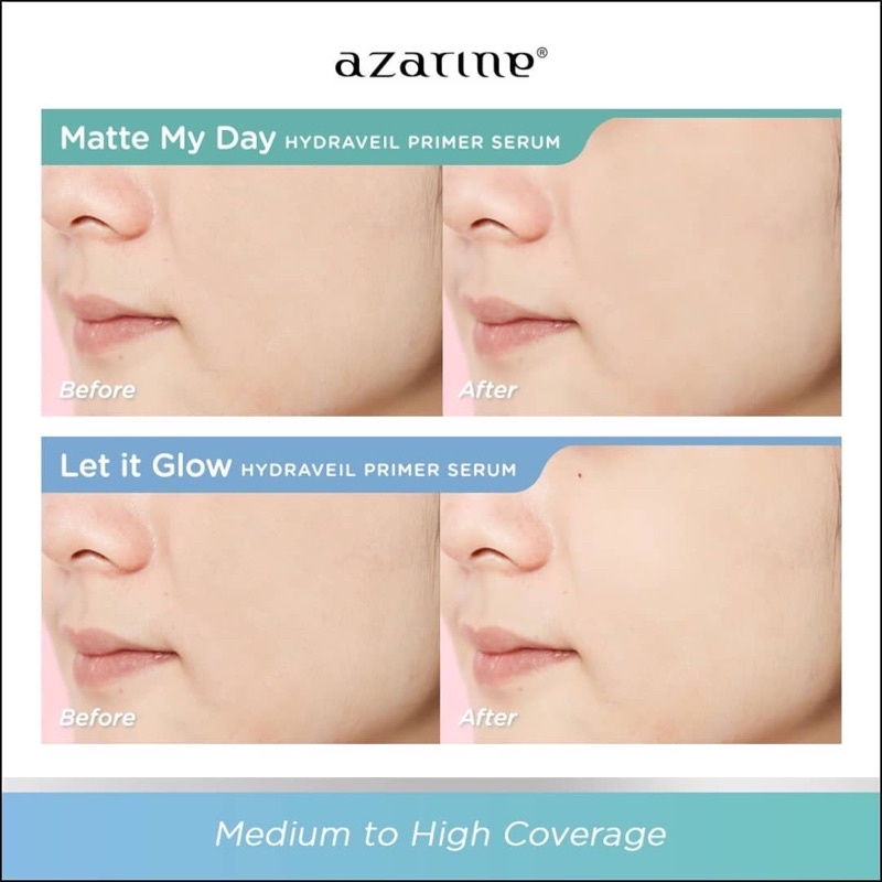 AZARINE Hydraveil Primer Serum Indonesia / Vitamin Lab Cleanser Toner Essence Lip Cream Mask Nail